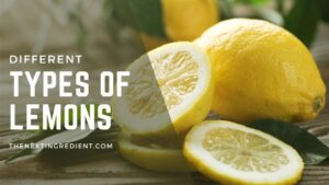 Different Types Of Lemons